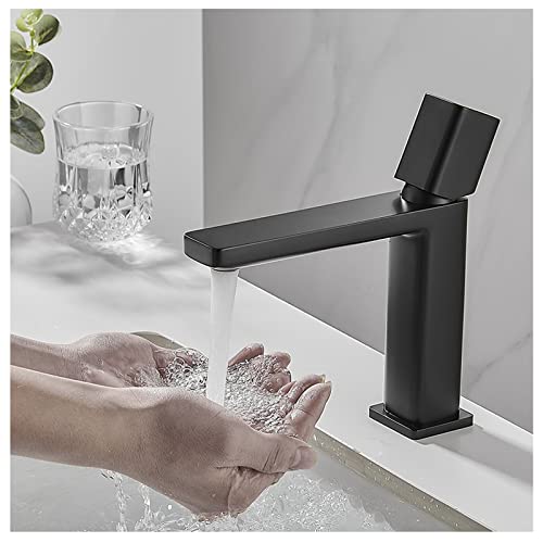 Mitigeur en laiton de qualité pour lavabo et bassin de salle de bain avec embout amovible