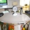 Barton 22-Quart Pressure Canner Pressure Cooker with Pressure Gauge with Rack, Induction Compatible, Steam Canner Polished 22 QT Stovetop Pot Meat, Poultry & Vegetables