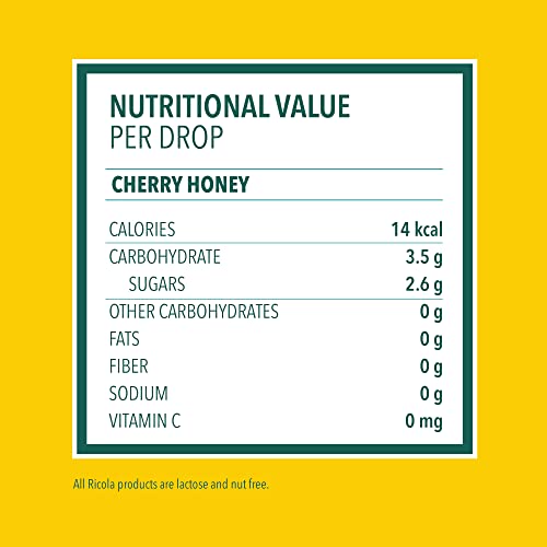 Ricola Cherry Honey Throat Drops, 24 Drops, Naturally Soothing Relief That Lasts For Scratchy, Hoarse, And Sore Throats #TOP5