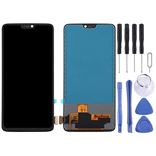 Écran LCD et Digitizer OnePlus 6 finition noire et ajustement millimétré