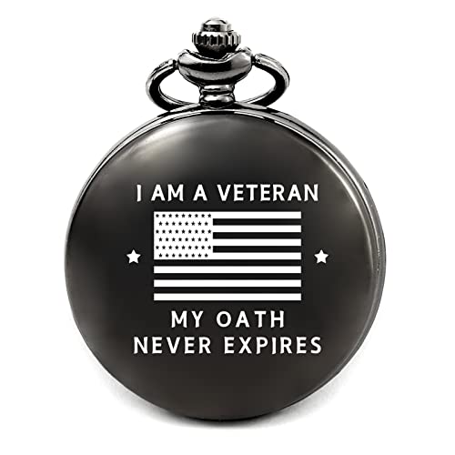 Image of levonta Gifts for Men Unique Pocket Watch with Chain Engraved