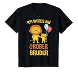 Kinder Ich Werde Großer Bruder TShirt Löwe