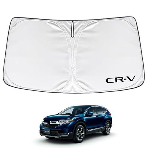 SAWAKAKI ホンダ CR-V RW1 RW2 専用設計 サンシェード フロントガラス用 ロゴ付き 日焼け防止 断熱 UVカット 紫外線カット 暑さ対策 コンパクトに収納