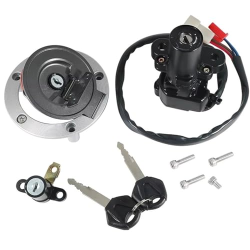Bouchon réservoir carburant et interrupteur d'allumage FZ1000 kit verrouillage clé moto FZ1