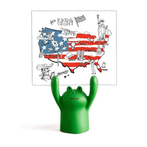 Support pour mémo amemap grenouille pour décorer la cuisine