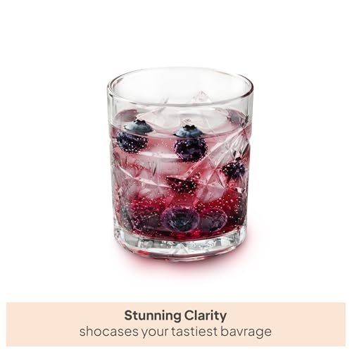 Image of CELLO Swirl Juice Tumbler Glass Set of 6, 215ml Each | Dishwasher Safe |Comfortable Grip & Stackable |Perfect Glasses for Drinking Water, Juice, Cocktail, Cold Drinks | for Daily Use & Gifting