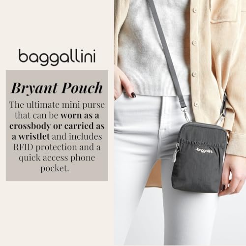 Baggallini Bryant Pouch Small Crossbody Bag for Women - Phone Purse with Crossbody Strap - Lightweight Crossbody Pouch3