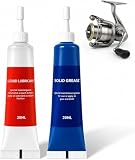 TBTFW Fishing Reel Oil, Fishing Reel Grease, Maintenance Oil & Grease Set