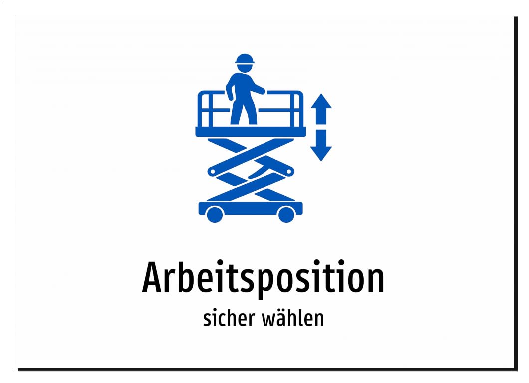 41331-DE-S-08 | Arbeitsposition - sicher wählen