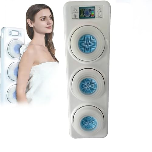 Brosse de douche murale électrique avec écran intelligent et finitions luxe