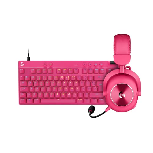 Casque G Pro X 2 Lightspeed et clavier Pro X TKL Rapid Rose : l'excellence des switchs magnétiques