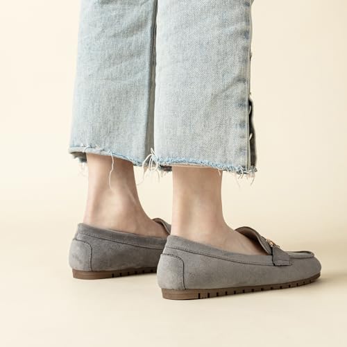 Image of Cvistpieo Loafers for Women Business Casual Shoes Comfortable & Lightweight Penny Loafers Slip On Work Flats