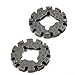 2-Pack Oscillating Saw Blade Adapter, 25mm Shank for Multi-Tool, Oxidation-Resisting Steel, DIY Woodworking & Home Improvement Projects