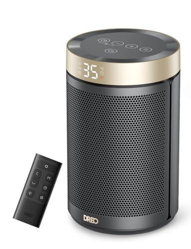 Dreo Chauffage d'appoint, Chauffage Electrique Soufflant Economique avec Thermostat, Minuterie...