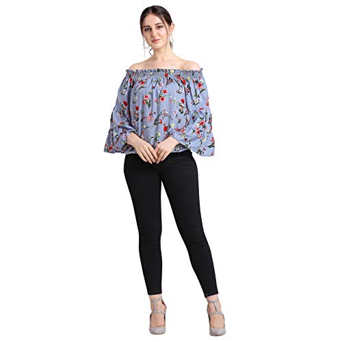 Image of OOMPH! Women's Crepe Off Shoulder Top