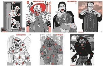 Monster Pack - 23" x 35" - 21 Targets Total