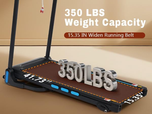 Caminadora Eléctrica CZBZ 3.5HP Plegable, Inclinación Manual 6%, 10 MPH miniatura 6