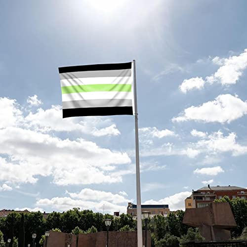 Bandeira do Orgulho Arromântico | Bandeira Trans,Adesivos de arco-íris aleatórios grátis-coisas de o