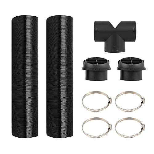 DOCAS 75mm Tubo per Riscaldamento Auto per Webasto Eberspacher, Riscaldatore Condotto T Tubo Presa...