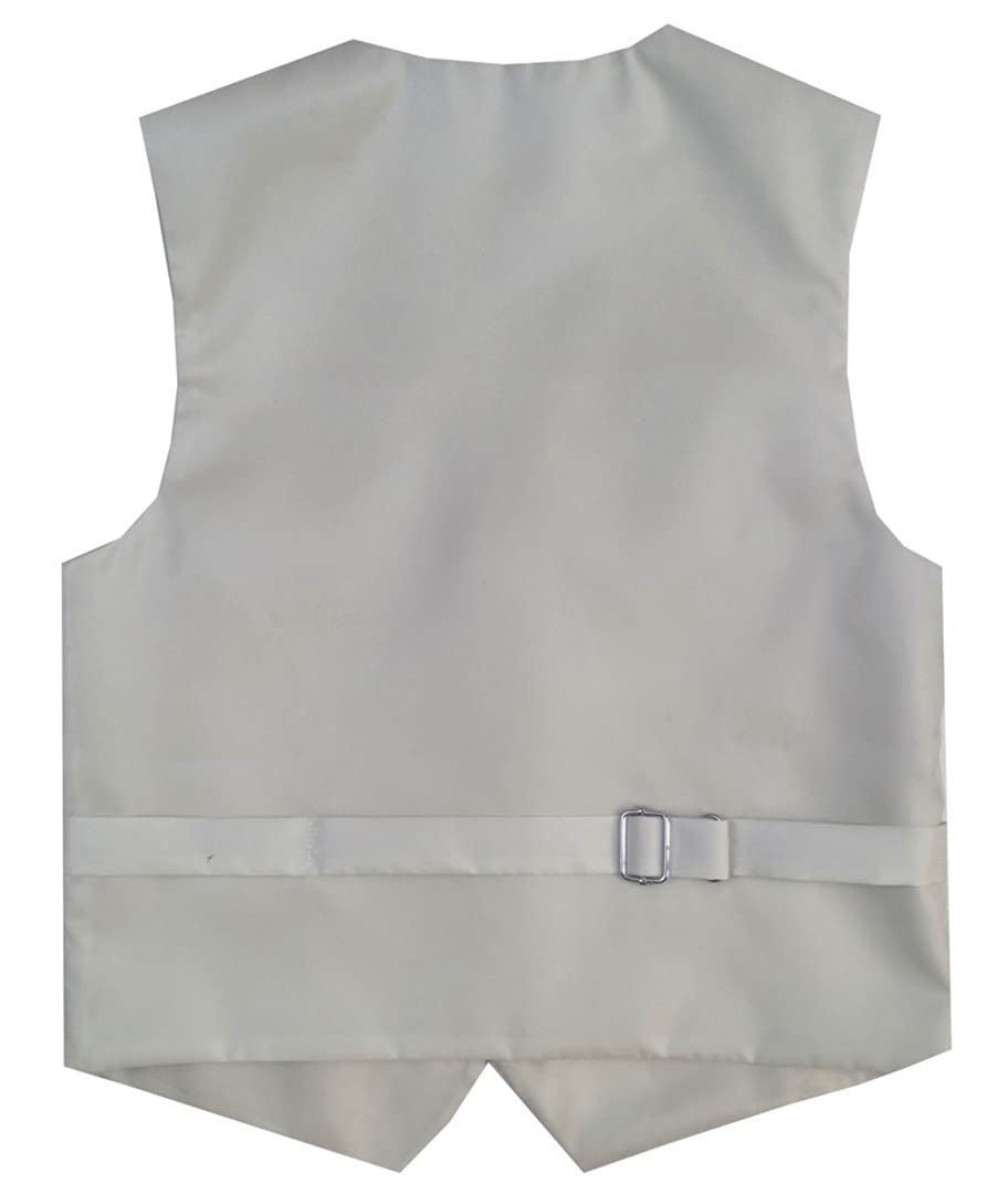 ME&SLEEVE Garçon Gilet Costume De Smoking Robe Formelle Gilet + Hankie + Noeud Papillon(Ascot Cravate) pour Mariage Mariage Fille De Fleur