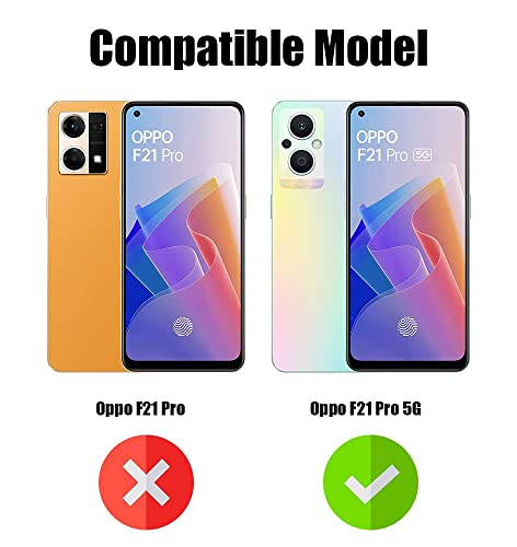 Image of Jkobi Back Cover Case for Oppo F21 Pro 5G (Shockproof with Polycarbonate Clear Panel | Professional Black)