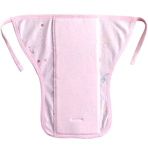Image of BREEZEWAY Baby Cloth Diapers Triple Layer Cotton Cloth Nappies Extra Padded Extra Absorbent Adjustable Washable Reusable Langot Nappies Padded Diapers (Pack of 5) (L (12-18 Month Babies))