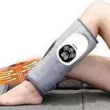 ANNTEIYOI 2025年新登場!ふくらはぎリラックス(2個) コードレス 4段階強度 4種類モード 3段階温度 ヒーター機能 タイマー 急停止保護 エアー式フットケア 3000mAh大容量充電式・超長時間連続稼働 男女兼用 母の日 父の日 プレゼント 日本語説明書(Gray)