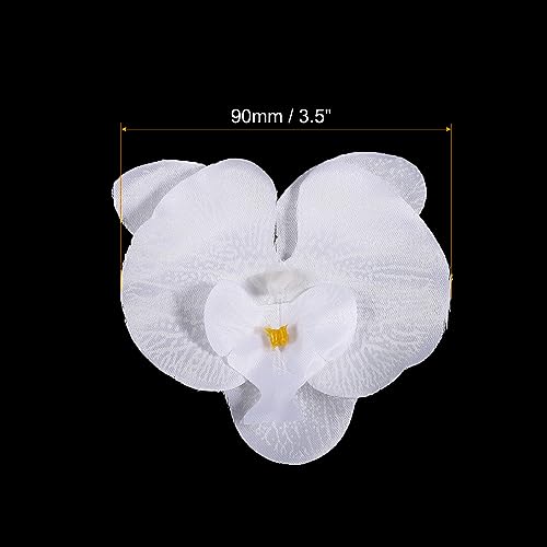 PATIKIL 3.5" Artificial Orchid Flower Heads - Image 2