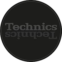 Technics Slipmat Duplex 7: Mirror Grey on Black