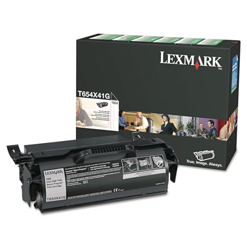 Toner Lexmark T654X41G Capacité 36k Pages Remplacement Cartouche Imprimante Laser T654 T656