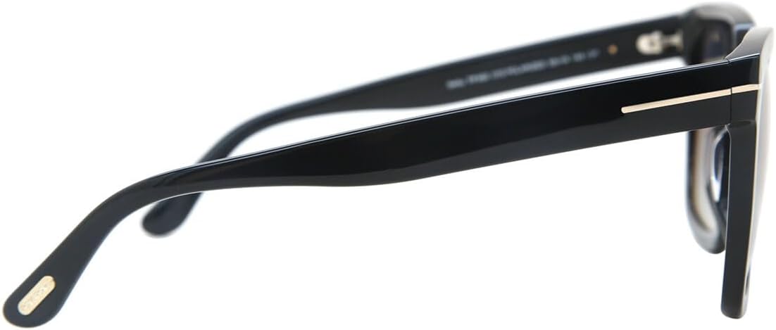 Tom Ford SELBY FT 0952 Shiny Black/Grey 55/19/140 women Sunglasses - Image 2