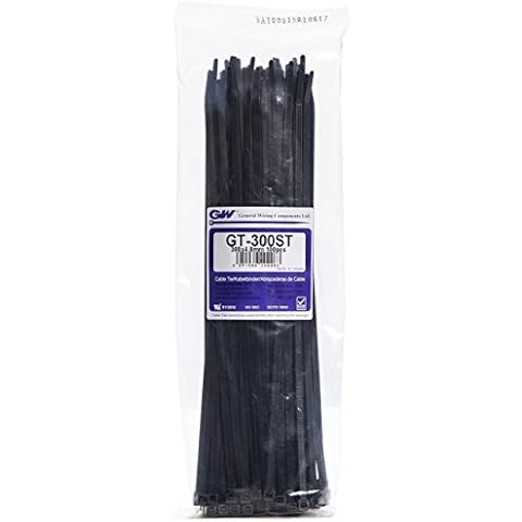 GW Wiring Products 300 x 4.8 mm Cable Ties Cover