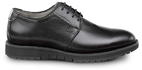 Sr Max Beaufort, Men's, Black, Dress Style Soft Toe Slip Resistant Work Shoe (16.0 Ew) #TOP2