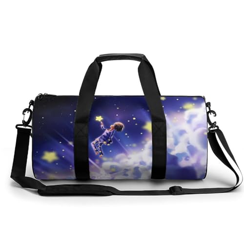 Sac de sport gym sac de voyage Étoiles Petite format 45x23x23cm