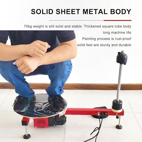 Electric Stretch Film Dispenser, Semi-Automatic Industrial Wrapper, 27.5in Width, 220lbs Load Capacity, Efficient Bench Stretch Film Machine for Packaging and Shipping