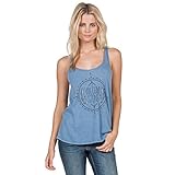 Volcom Women's Road Stop Twist Back Graphic Tank