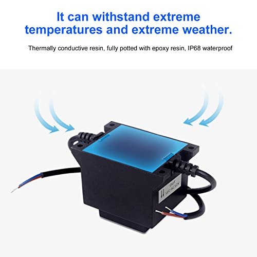 Eclairage extérieur avec transformateur d'alimentation CA 110V et convertisseur - 3