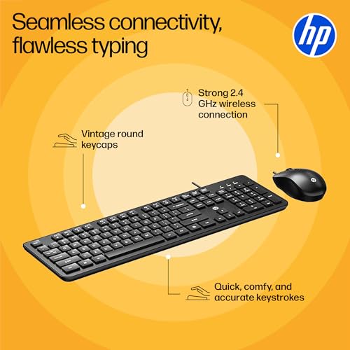 Image of HP KM270 Wireless Mouse and Keyboard Combo (AB3D5AA)