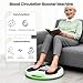 Circulation Machine Blood Booster for Feet and Legs, EMS TENS Electric Foot Massager for Pain and Circulation, Foot Muscle Stimulator for Neuropathy, Lightweight with 4 Pads