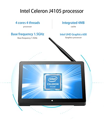 PIPO X10S Mini PC 10,1 Zoll IPS1920 * 1280 Intel Celeron J4105 Quad Core 6G RAM 64G ROM Tablet PC BT WiFi RS232 4 * USB 3.0 PoE – Bild 8