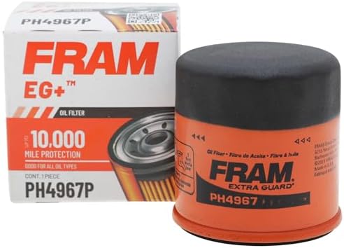 FRAM EG+ PH4967P, 10K Mile Change Automotive Replacement Interval...