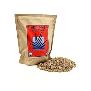 Harrison’s Bird Foods High Potency Coarse Certified Organic Non GMO Formula Pet Bird Food 5lb