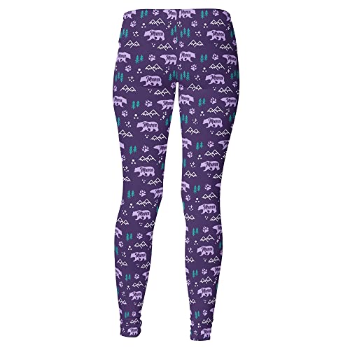 Womens Mama Bear Leggings Cute Athletic Wild Animal Stretchy Yoga Pants For Mom Crazy Dog Novelty Graphic Leggings Perfect For Mom For Animal Lovers Soft Comfortable Funny Yoga Mama Bear L #TOP1