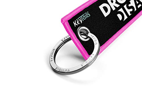Image of KEYTAILS Keychains, Premium Quality Key Tag for Motorcycle, Car, Scooter, ATV, UTV [Drop A Gear & Disappear]