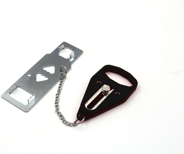 Cerradura de puerta con teclado portátil, seguridad para el hogar, bloqueo de viaje, para seguridad adicional y privacidad, perfecto para viajes,