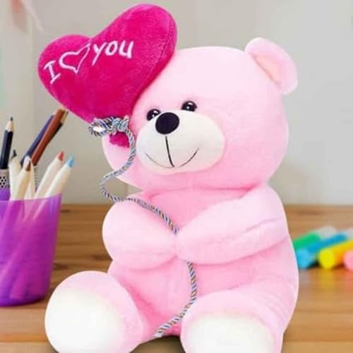 Image of DearJoy I Love You Balloon Teddy 30 cm