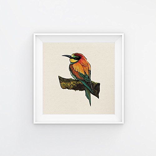 Nacnic Set di 4 stampe artistiche quadrate, con