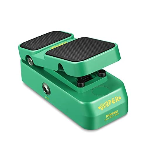 Donner 2 in 1 Viper Mini Passive Volume Expression Guitar Effect Pedal