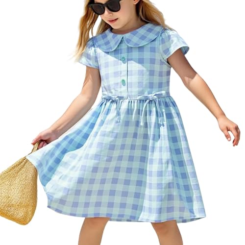 Little Bitty Strawberry Dresses Toddler Girls Cotton Sleeveless Casual Beach Summer Sundress Swing Princess Dress Size 2-6T2