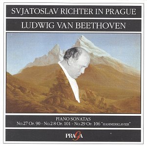 Sviatoslav Richter in Prague ~ Beethoven: Piano Sonatas Nos. 27, 28, & 29- Hammerklavier, Opp. 90,101,106